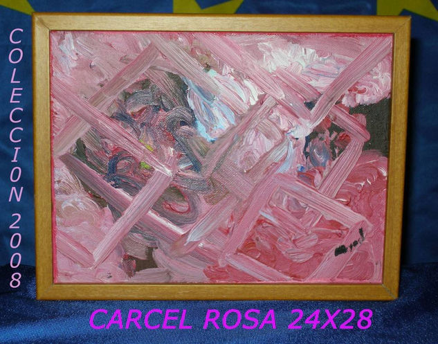 carcel rosa Oil Canvas Others