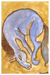 Caballo azul ii,1992