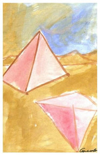 Dos pirámides,1992