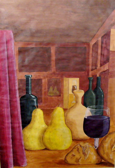 Bodegon de Velazquez Acrylic Card Still Life Paintings