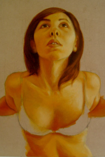 Calor Oil Panel Nude Paintings