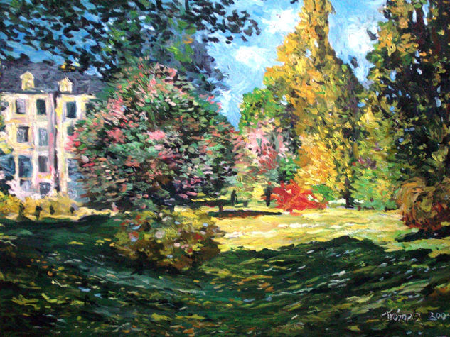 paisaje urbano Oil Canvas Landscaping