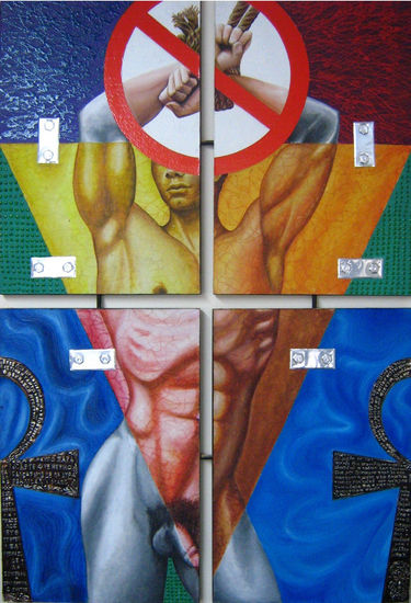 sebastian 2001 Media Mixta Tabla Desnudos