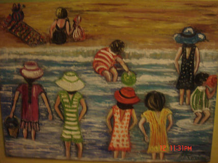 Niños en la playa