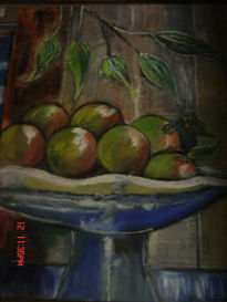 Bodegon manzanas