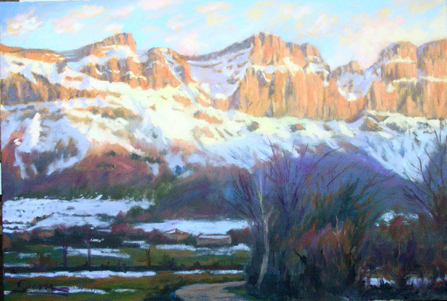 Anzo de Mena con las primeras nieves