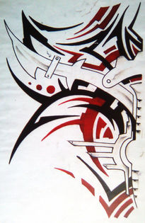 Tribal a tres colores