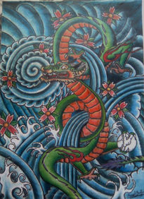 Dragon verde