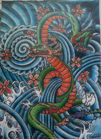 Dragon verde