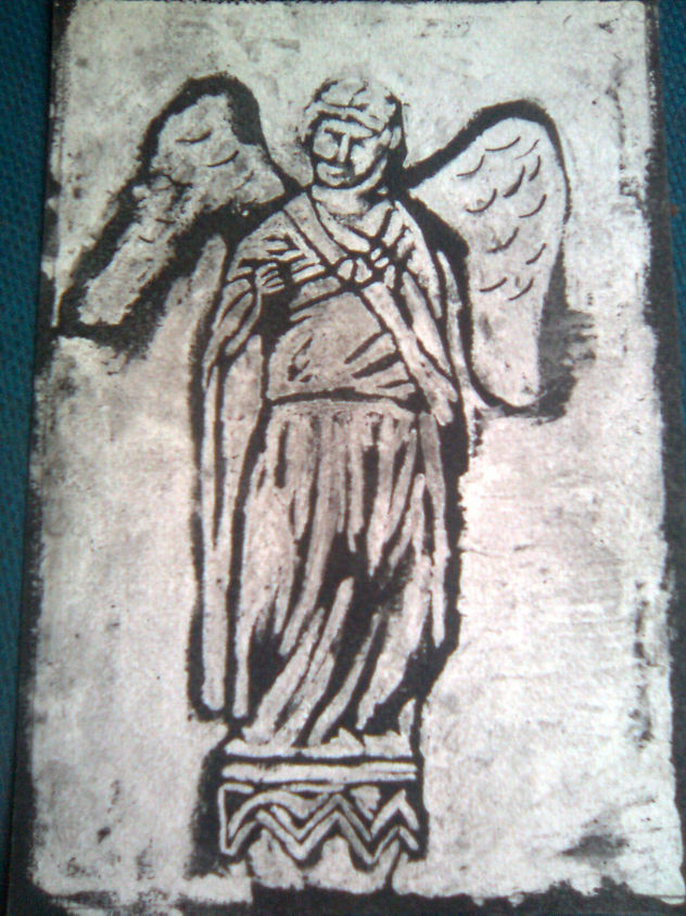 estatua de un angel