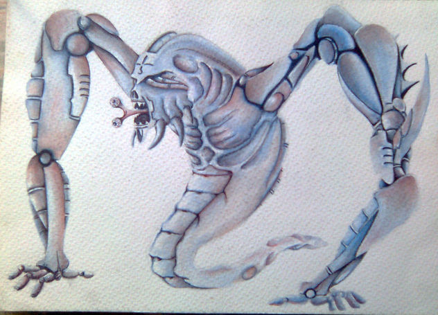 monstruo metalico