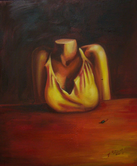 eva Oil Canvas Figure Painting