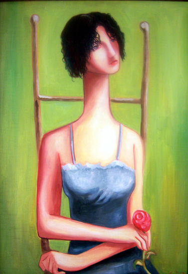 Domingo Oil Canvas Portrait