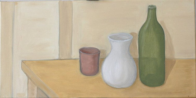 Nature morte Oil Canvas Others