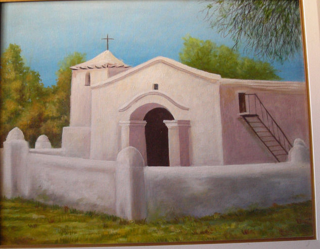 CAPILLA DE SAN PEDRO Oil Canvas Landscaping