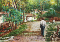 Paisaje con figura