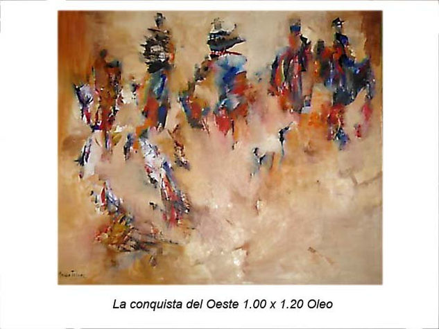 La conquista del Oeste Oil Canvas Others