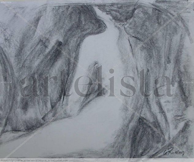 Silueta Graphite Paper Nude Paintings