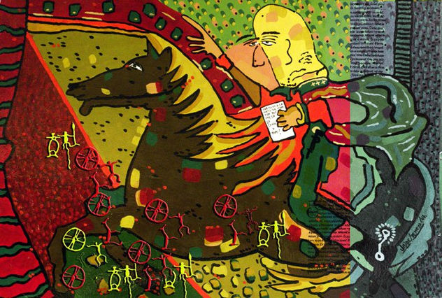 hay calvos que se creen napoleon como si serlo fuera gran cosa