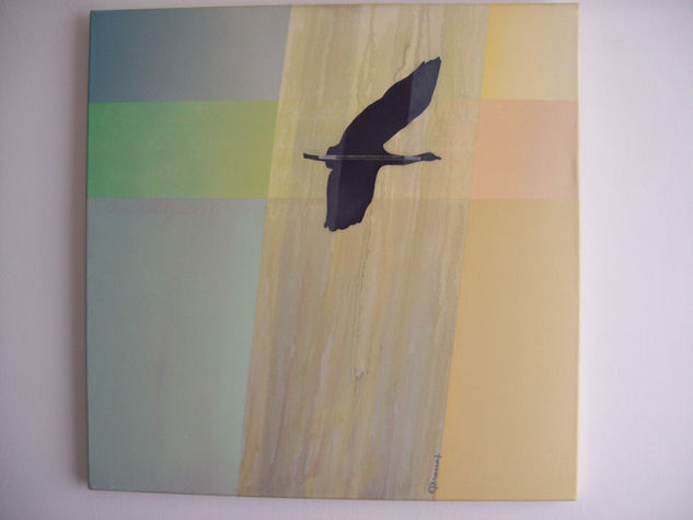 El vuelo, el duelo Oil Canvas Figure Painting