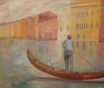 Barquero en Venecia