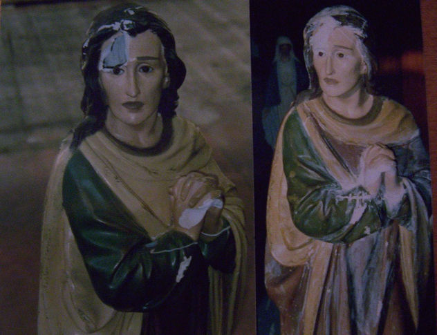 Restauración Imaginería en yeso San Juan de Florida