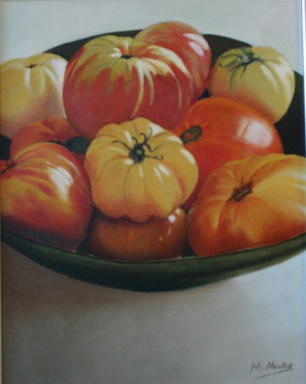 Tomates Oil Canvas Still Life Paintings