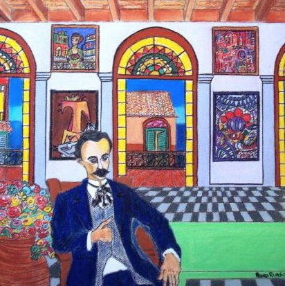 Jose Marti en La Habana Vieja