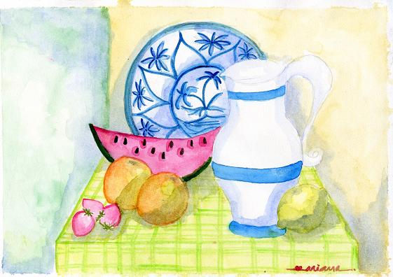 Sandia con limon Watercolour Paper