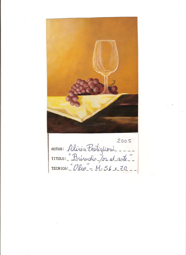 brindis por el arte