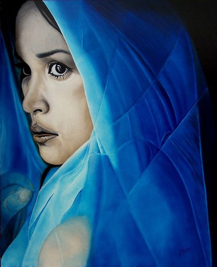 Si me quieres querer, quiéreme hoy Oil Canvas Figure Painting