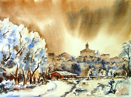 Paisaje nevado