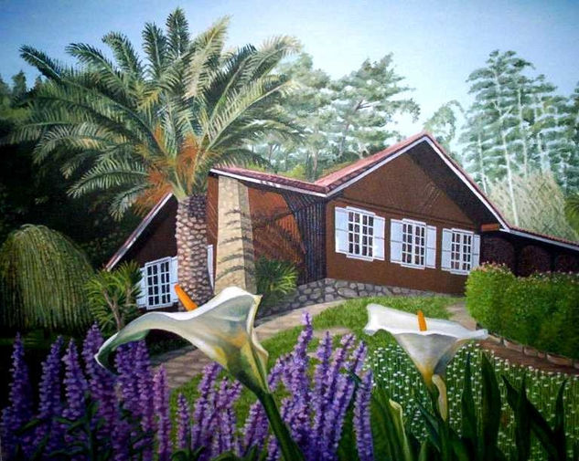 La Casita Oil Canvas