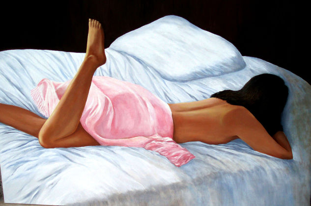 El descanso Oil Canvas Nude Paintings