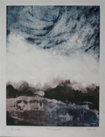 “Escape II” Monoprint