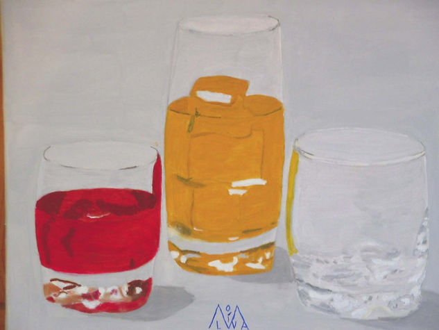 Vasos Oil Canvas Figure Painting