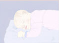Bebe Dormiendo, en color