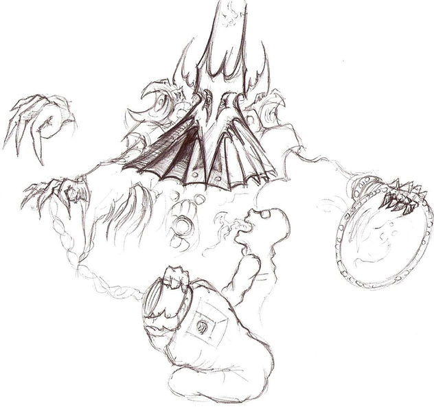 Desden del mago-adoracion del vulgo (boceto).