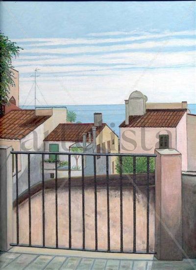 El Masnou Oil Canvas Landscaping