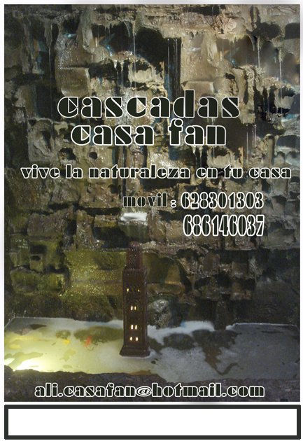 cascada casa fan