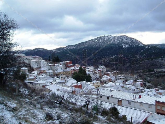 Paterna en invierno. Albacete. España.
