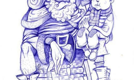 Dibujos directos a boli