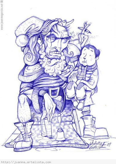 Papa noel alternativo Ink