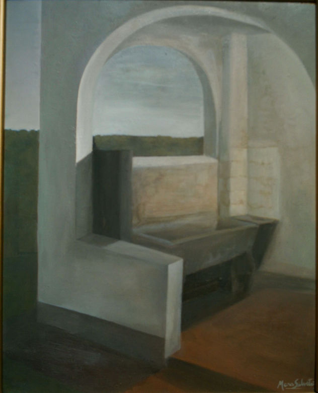 Piletón en planos grises