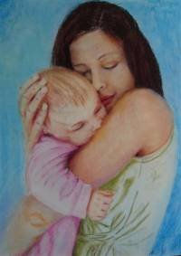 maternidad Pastel Papel Figura