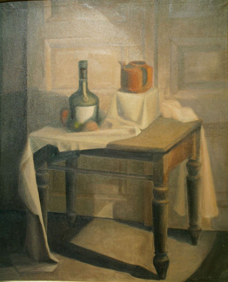 A la luz... Oil Canvas Still Life Paintings