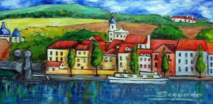 PAISAJE con canal
