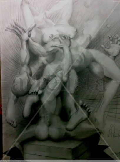 Sueño erótico Charcoal