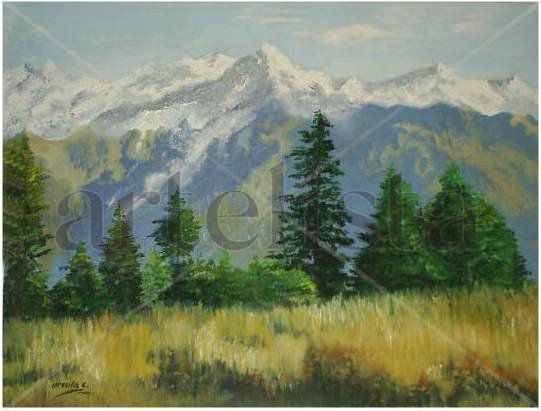 Cordillera Oil Canvas Landscaping