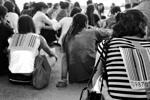 manifestación antibolonia Fotoperiodismo y documental Blanco y Negro (Digital)